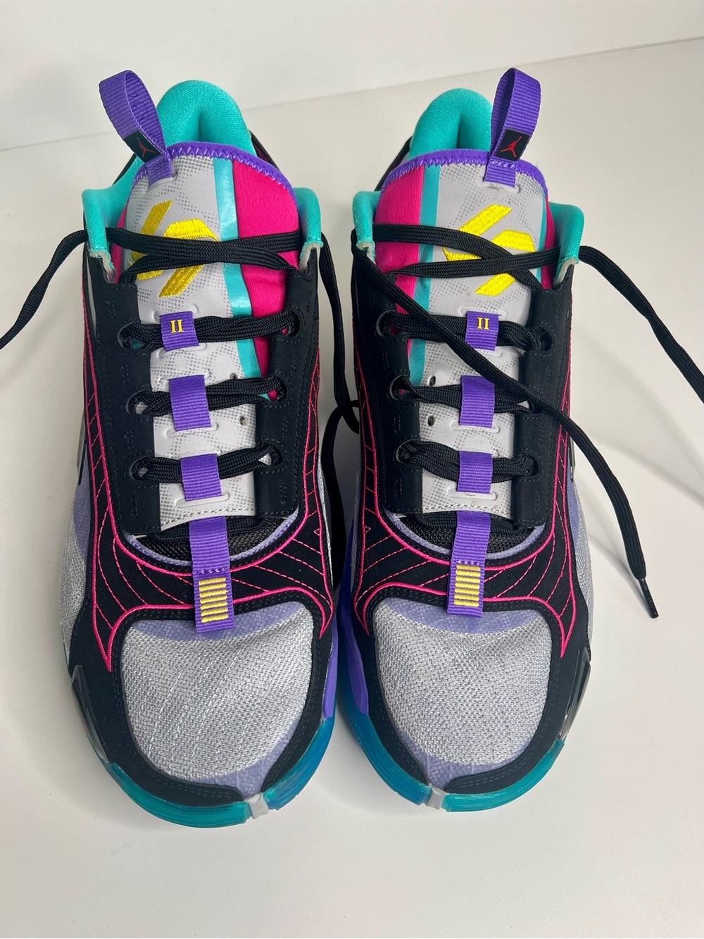 Nike Air Jordan Men's “All-Star” Performance Shoe- Teal/Pink/Purple/Black